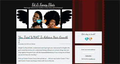 Desktop Screenshot of fit-flair-natural-hair.com